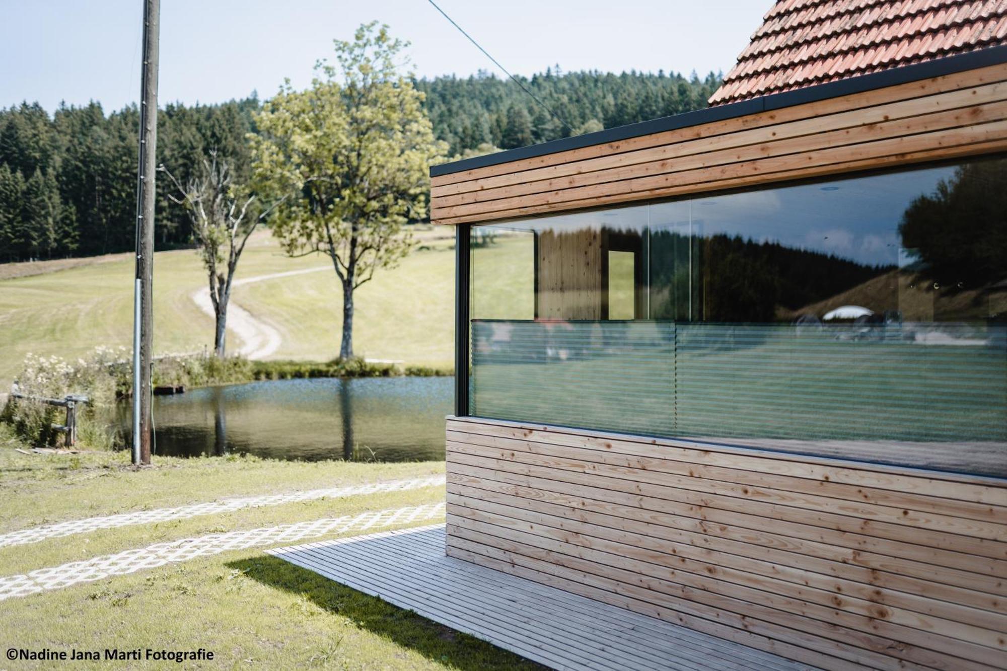 Willa Ferienhaus Im Schwarzwald Am See "Backhaeusle" Hornberg Zewnętrze zdjęcie